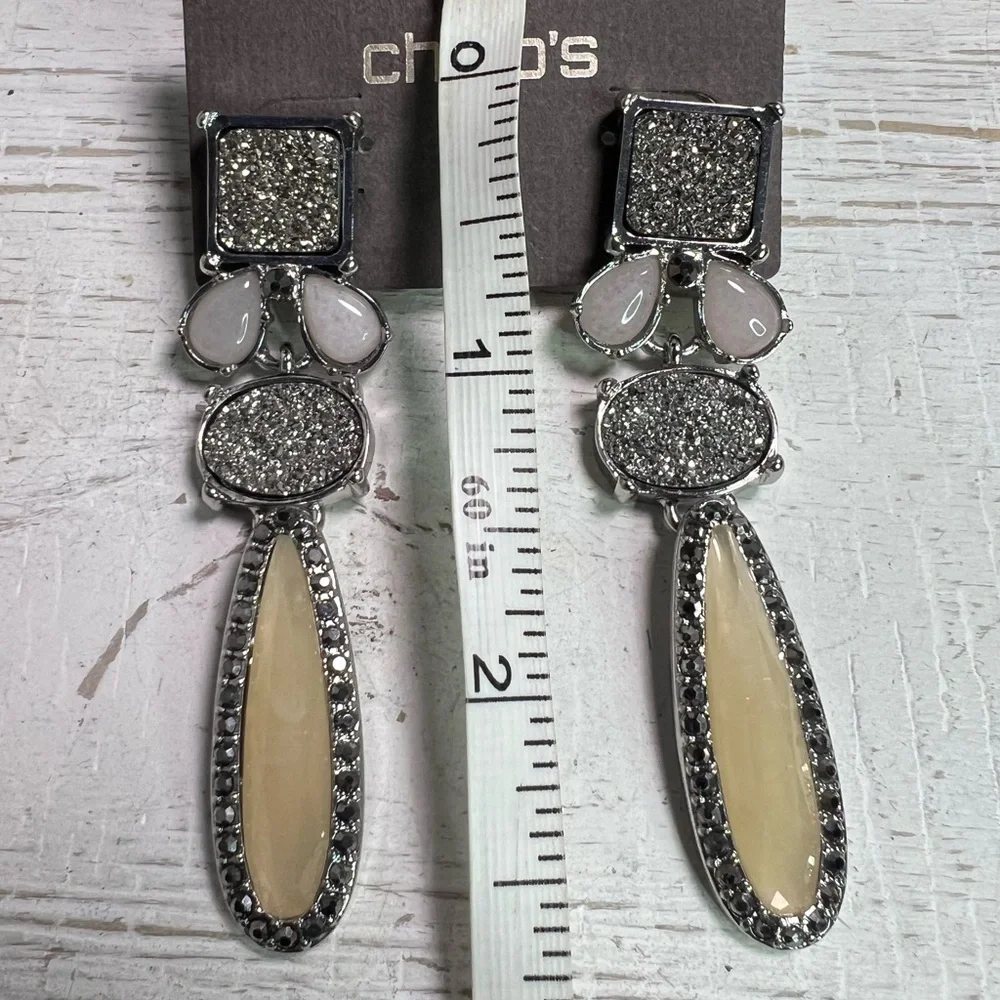 Chico’s Donna Lin Pierced Earrings D18